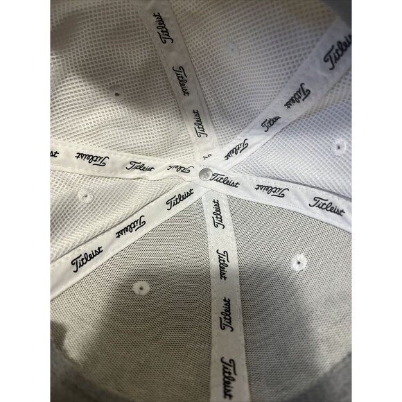 Titleist Hat Cap White Black Four Peaks Brewing  Stretch Golf Outdoors - Picture 4 of 4